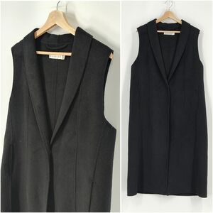 Danier | wool blend sleeveless long coat
